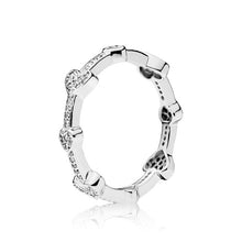 Load image into Gallery viewer, 9 Style 1 Pcs Women Silver Rings Bow Arrow of love Crystal Opening Style Ring For Women Jewelry Gift