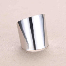 Load image into Gallery viewer, Rinhoo Adjustable Openwork Striped Flower Heart Shaped Geometric Open Ring Stainless Steel Ladies Party Jewelry Rings